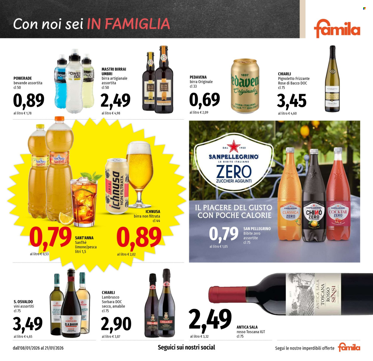 Volantino Famila - 8/1/2026 - 21/1/2026. Pagina 19