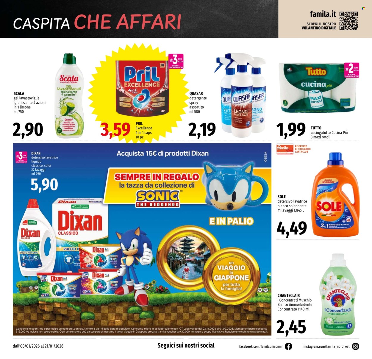 Volantino Famila - 8/1/2026 - 21/1/2026. Pagina 20