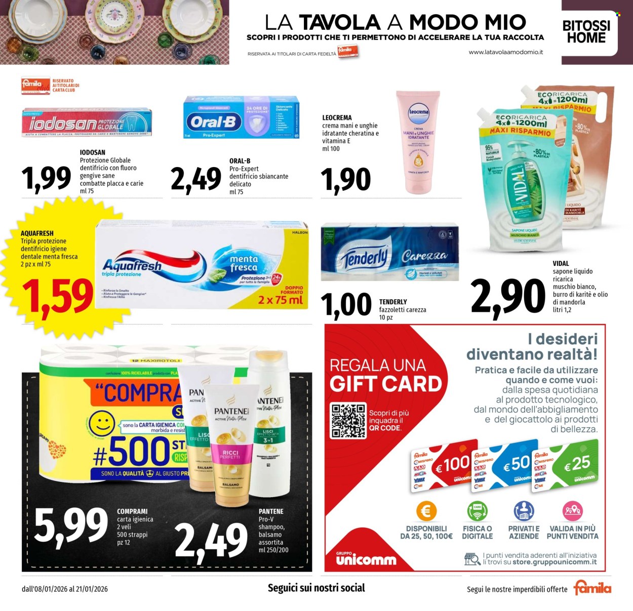 Volantino Famila - 8/1/2026 - 21/1/2026. Pagina 21