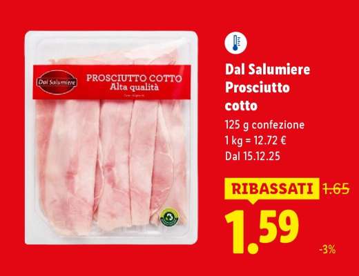 Dal Salumiere Prosciutto cotto