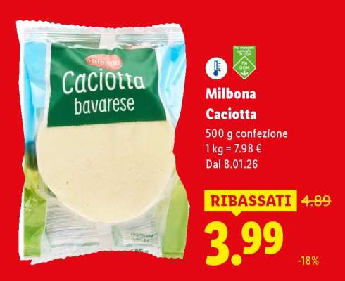 Milbona Caciotta