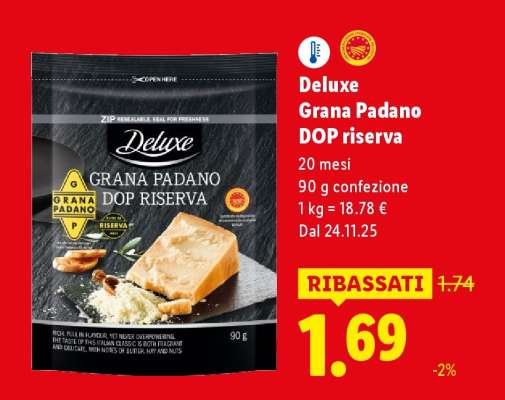 Deluxe Grana Padano DOP Riserva