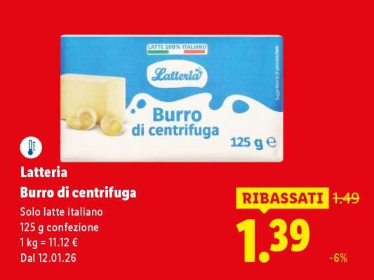 Latteria Burro di centrifuga