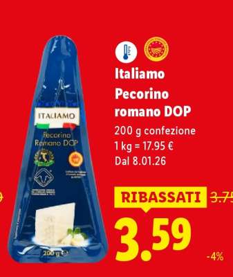 Italiamo Pecorino Romano DOP