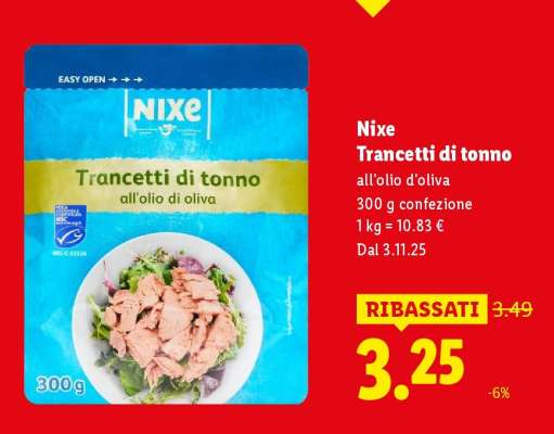 Nixe Trancetti di tonno