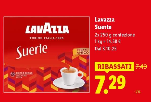 Lavazza Suerte