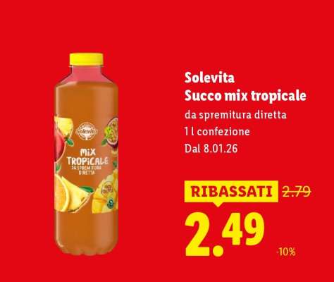 Solevita Succo mix tropicale
