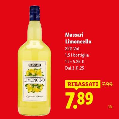Massari Limoncello