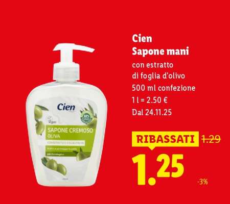 Cien Sapone mani