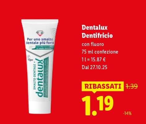 Dentalux Dentifricio