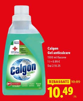 Calgon Gel anticalcare