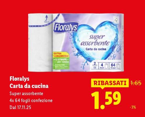 Florays Carta da cucina