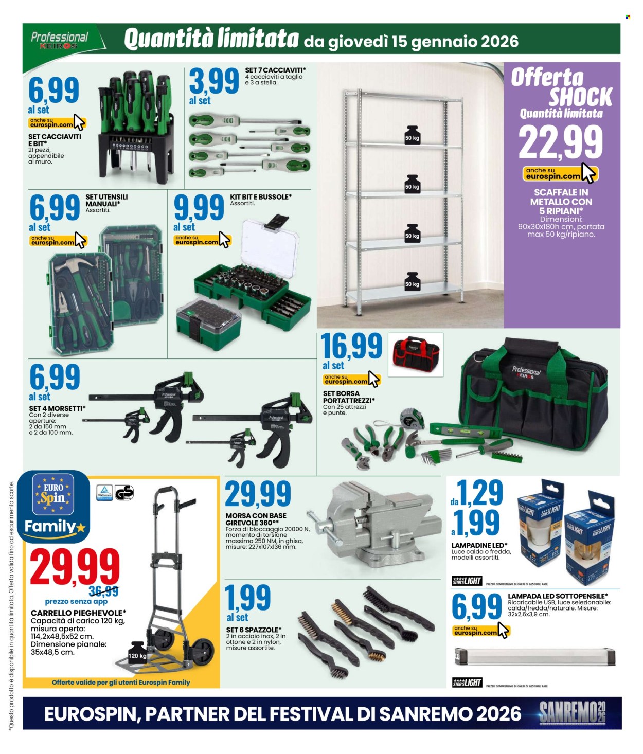 Volantino EuroSpin - 15/1/2026 - 25/1/2026. Pagina 15