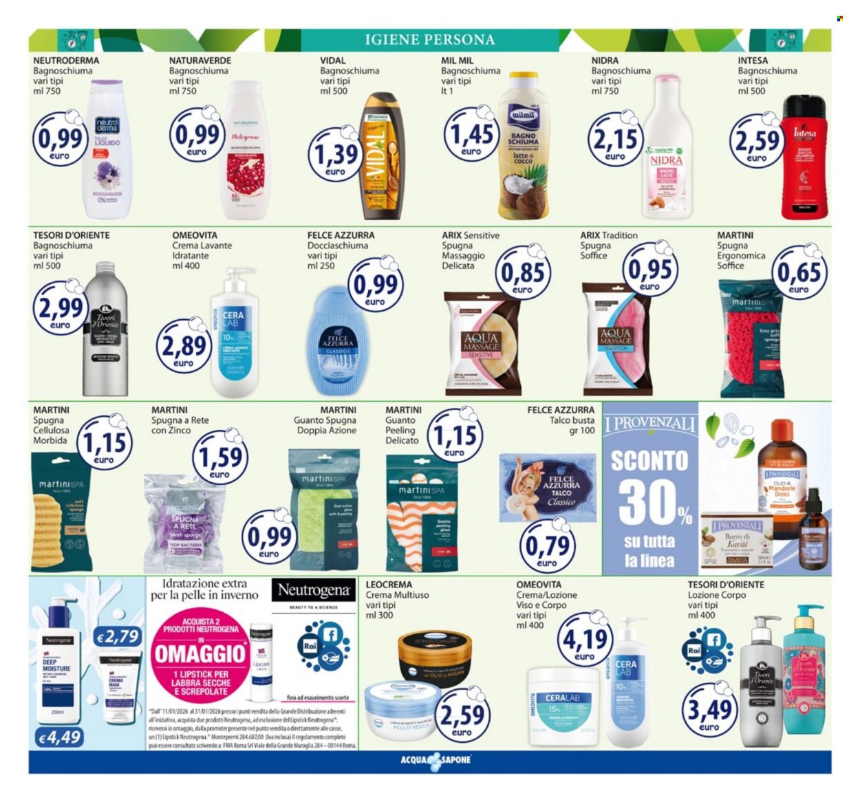 Volantino Acqua & Sapone - 12/1/2026 - 25/1/2026. Pagina 6