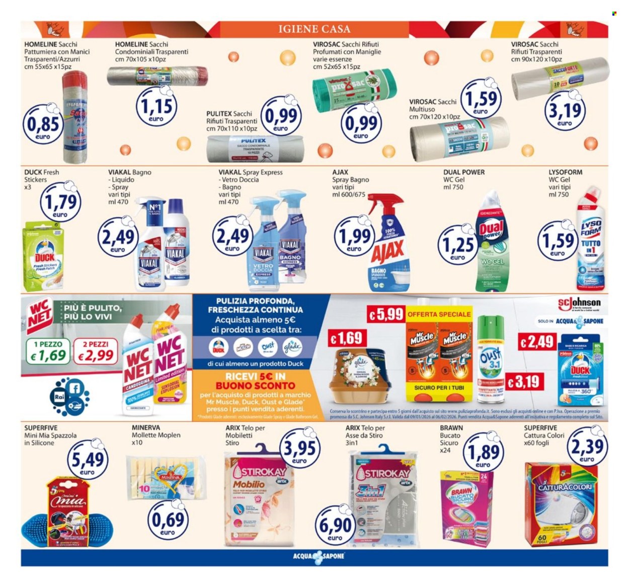 Volantino Acqua & Sapone - 12/1/2026 - 25/1/2026. Pagina 18