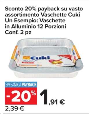 Vaschette Cuki