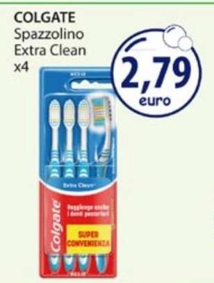 COLGATE Spazzolino Extra Clean x4