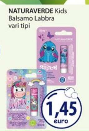 NATURAVERDE Kids Balsamo Labbra