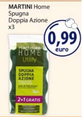 MARTINI Home Spugna Doppia Azione x3