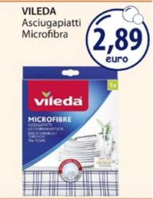 VILEDA Asciugapiatti Microfibra