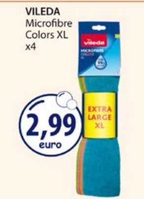 VILEDA Microfibre Colors XL x4
