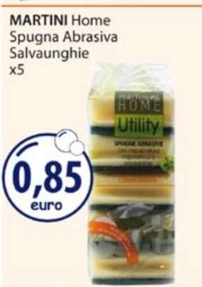 MARTINI Home Spugna Abrasiva Salvaughie x5