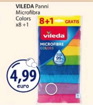 VILEDA Panni Microfibra Colors
