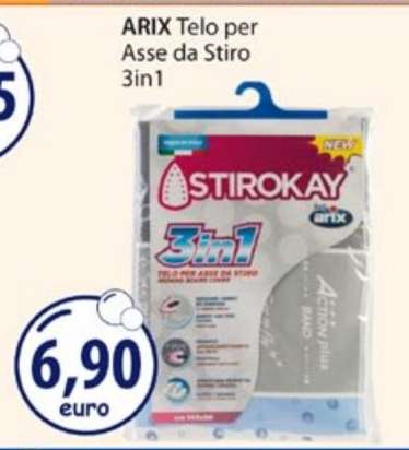 ARIX Telo per Asse da Stiro 3in1