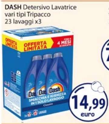 DASH DETERSIVO LAVATRICE