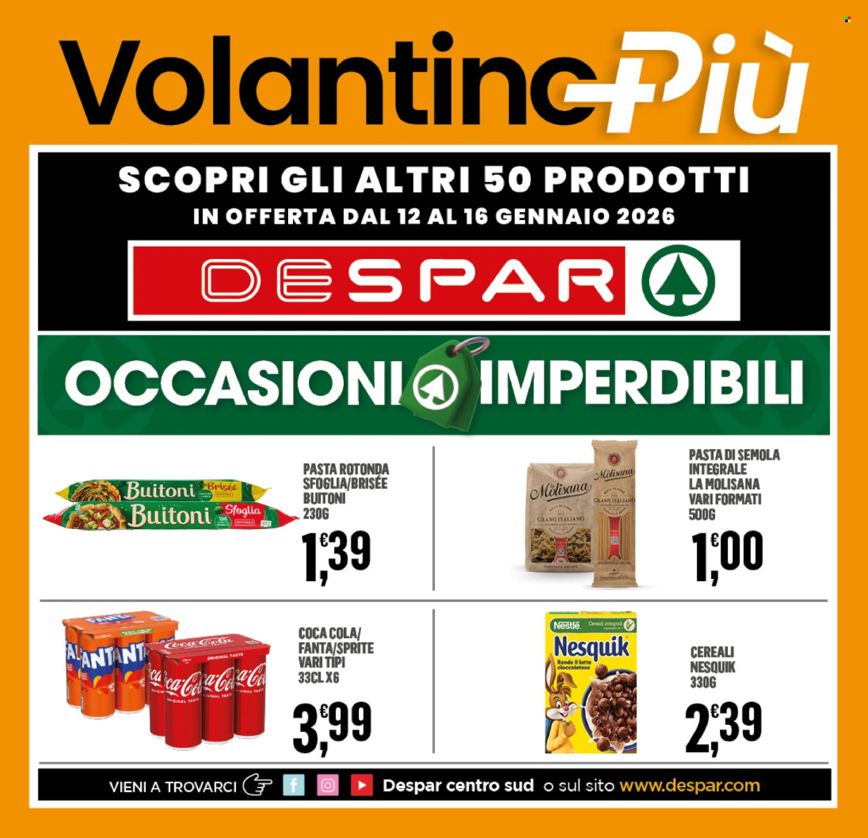 Volantino Despar - 12/1/2026 - 16/1/2026. Pagina 16