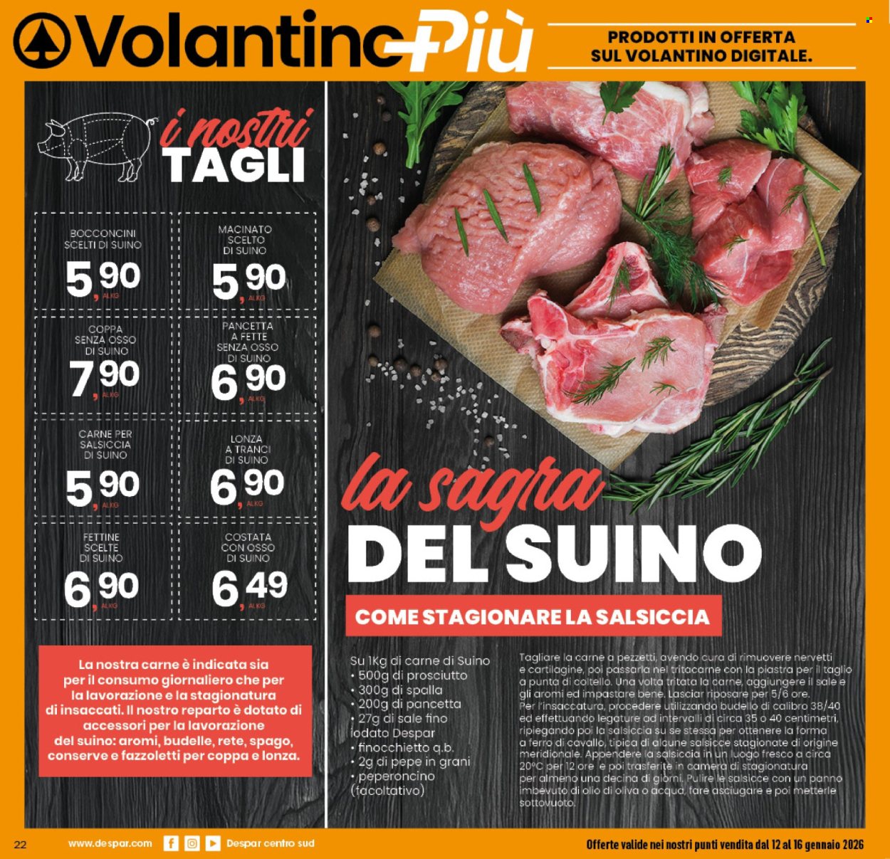 Volantino Despar - 12/1/2026 - 16/1/2026. Pagina 21