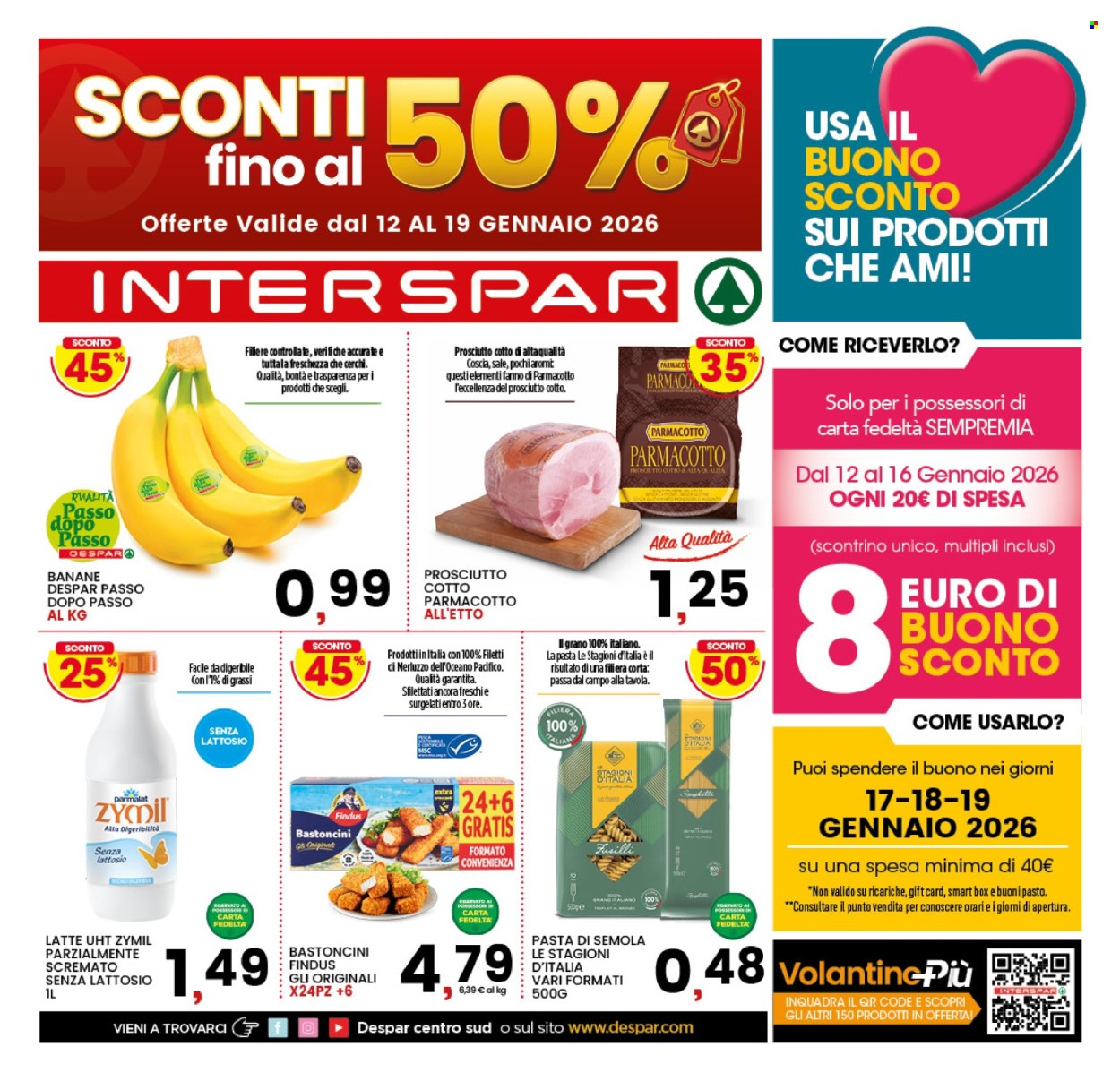 Volantino Interspar - 12/1/2026 - 19/1/2026. Pagina 1