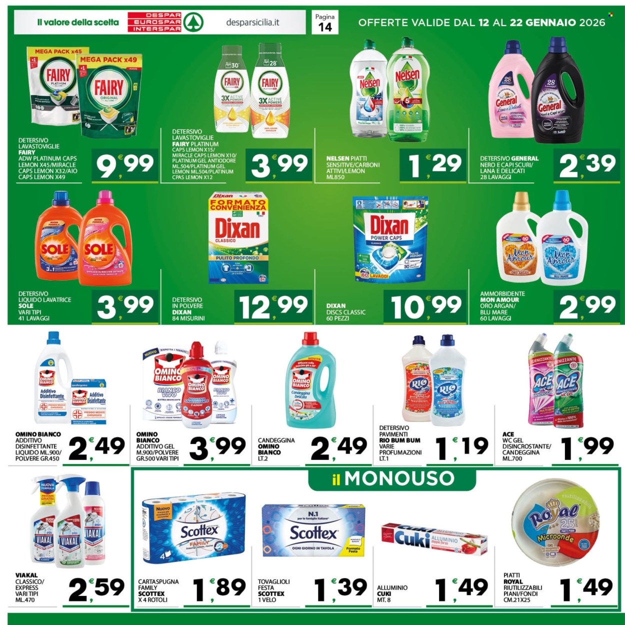 Volantino Despar - 12/1/2026 - 22/1/2026. Pagina 14