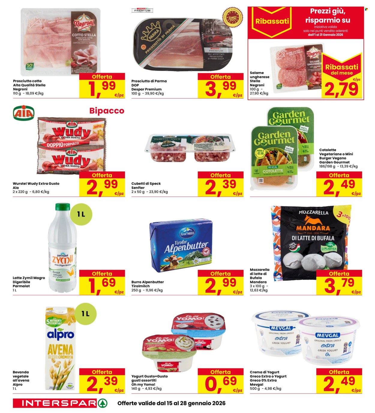 Volantino Interspar - 15/1/2026 - 28/1/2026. Pagina 14
