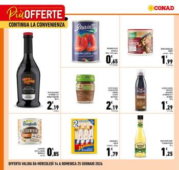 Volantino Conad - 14/1/2026 - 25/1/2026.