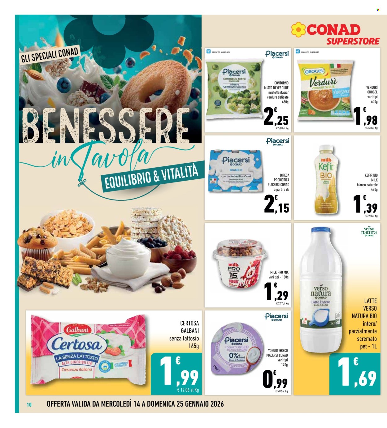 Volantino Conad - 14/1/2026 - 25/1/2026. Pagina 10