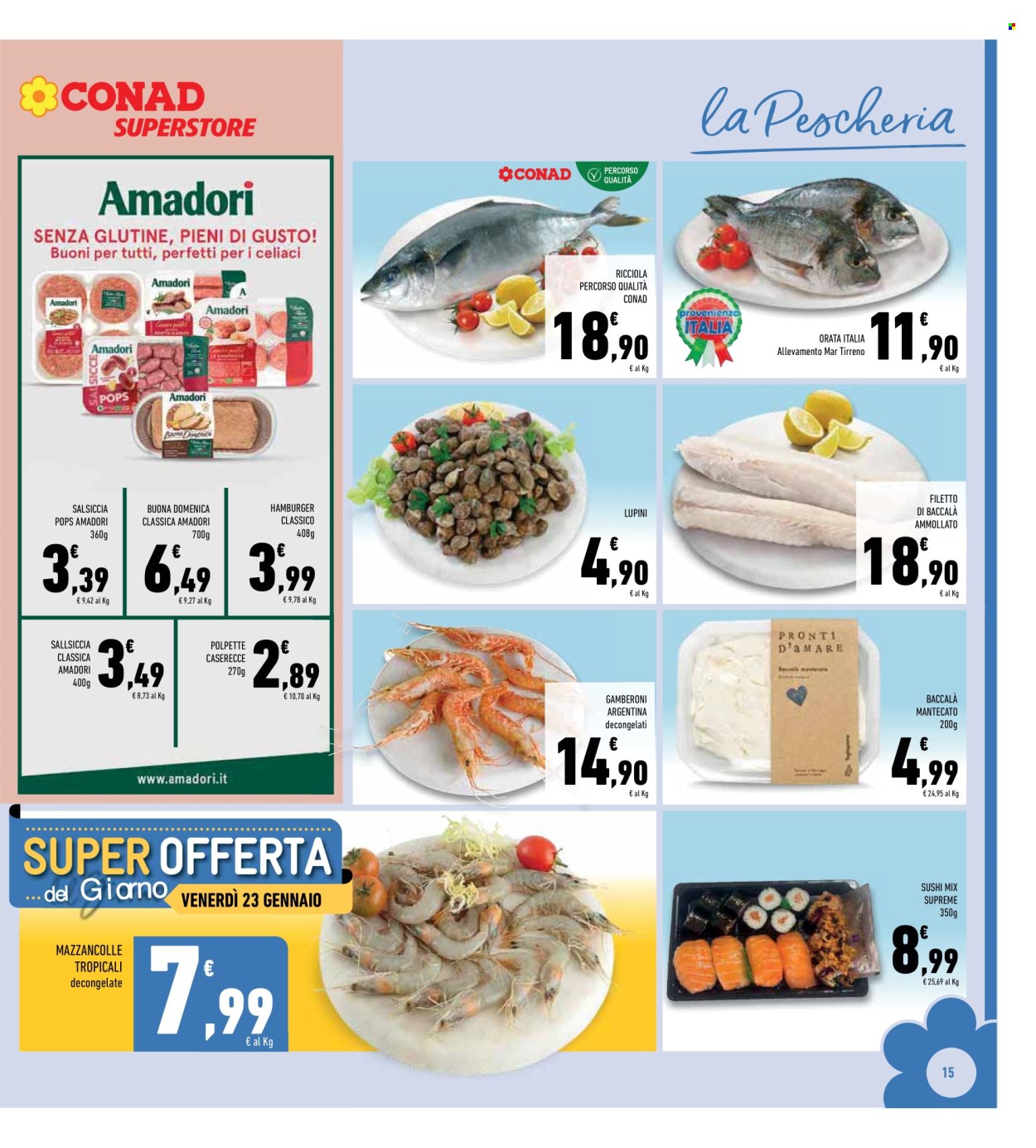 Volantino Conad - 14/1/2026 - 25/1/2026. Pagina 15