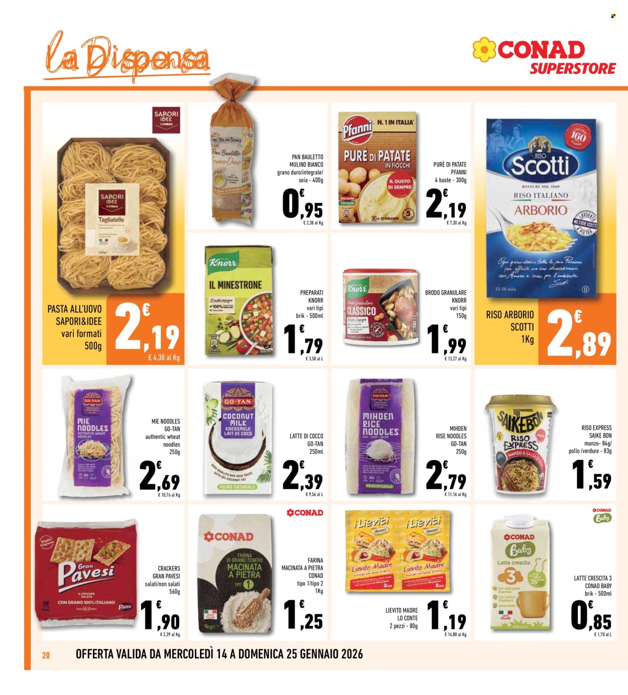 Volantino Conad - 14/1/2026 - 25/1/2026. Pagina 20