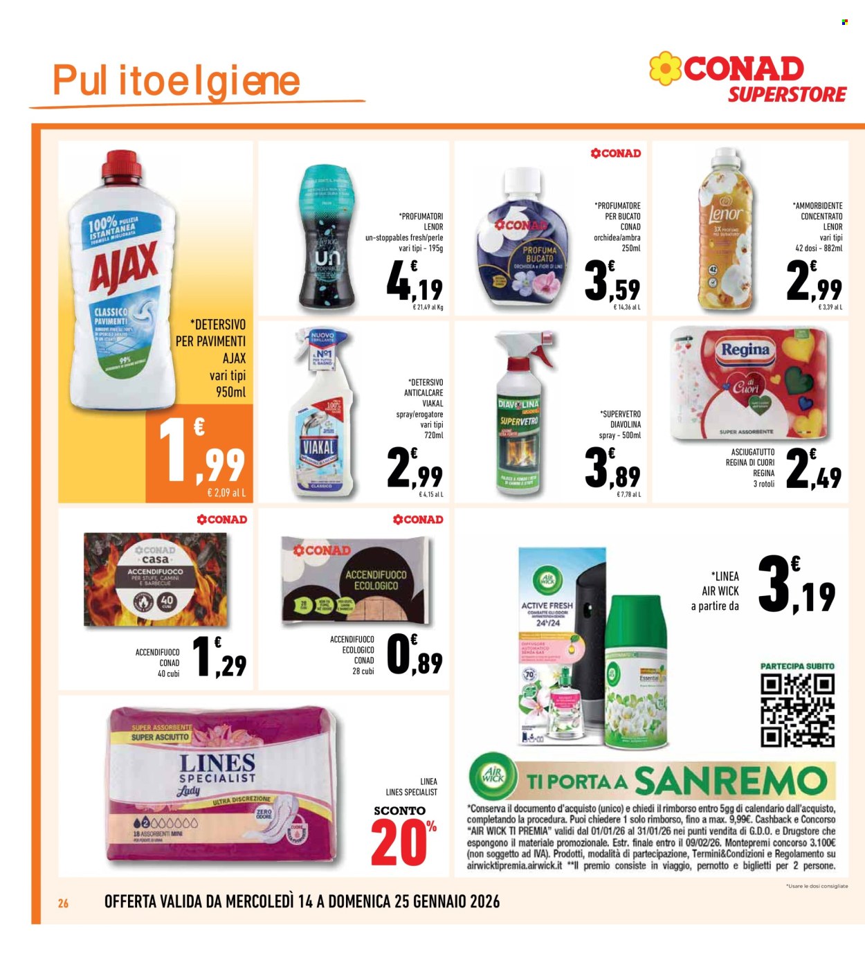 Volantino Conad - 14/1/2026 - 25/1/2026. Pagina 26