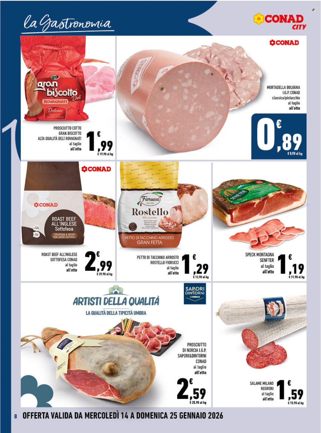 Volantino Conad - 14/1/2026 - 25/1/2026. Pagina 8