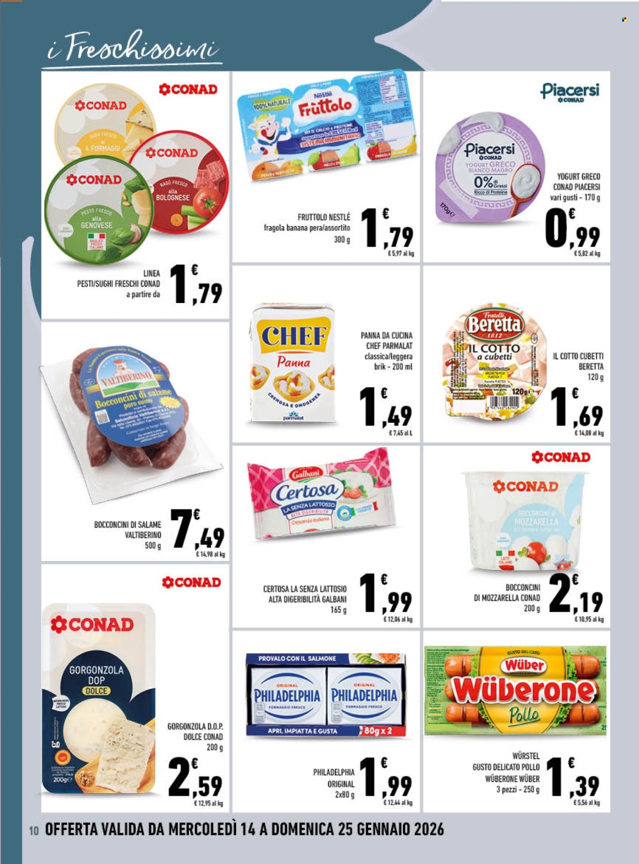 Volantino Conad - 14/1/2026 - 25/1/2026. Pagina 10