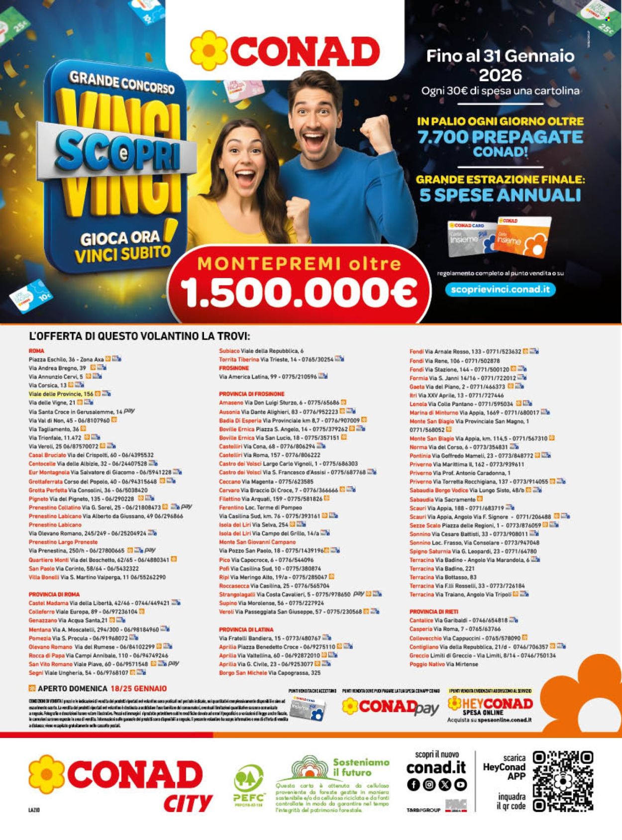 Volantino Conad - 14/1/2026 - 25/1/2026. Pagina 16