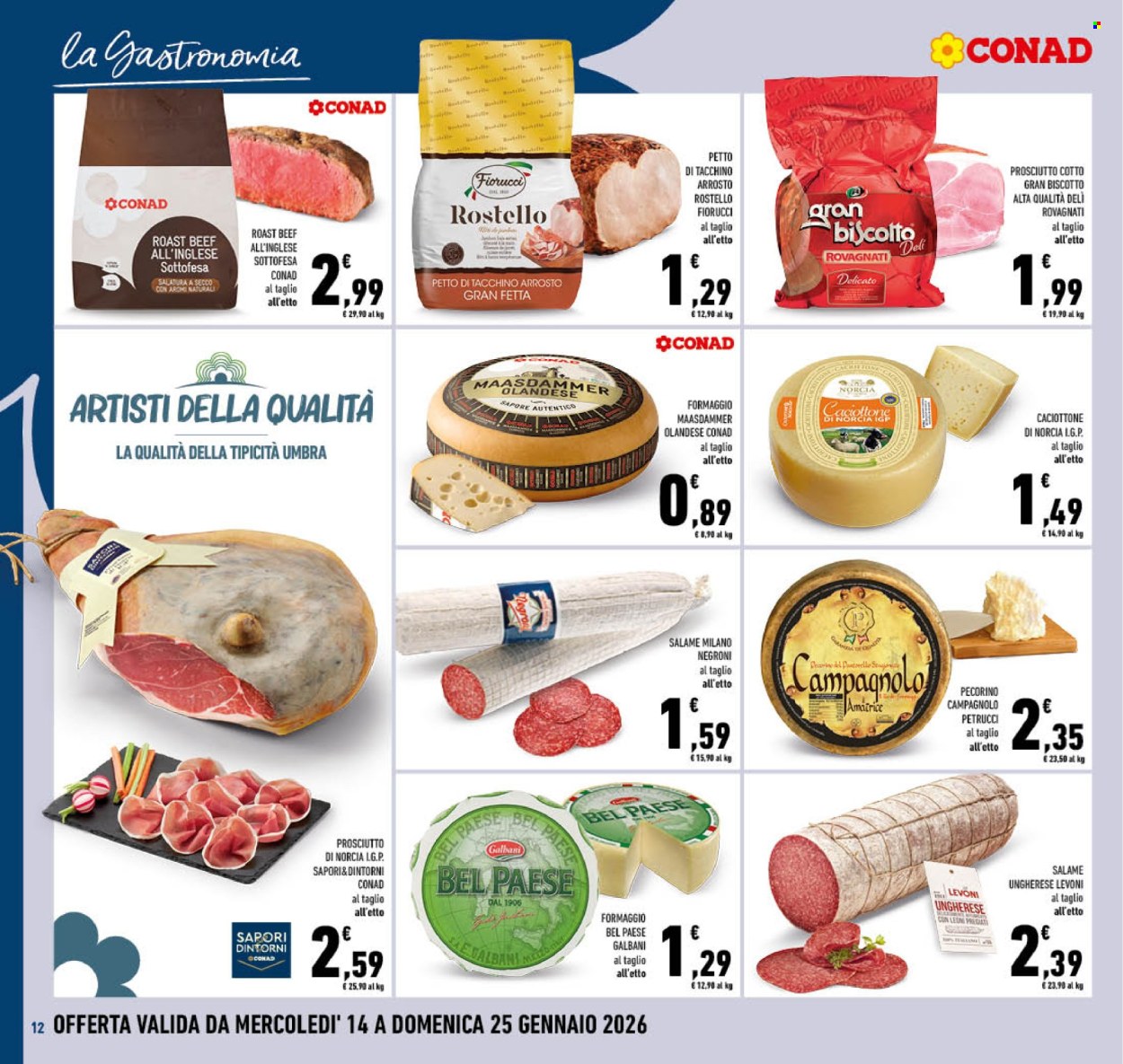 Volantino Conad - 14/1/2026 - 25/1/2026. Pagina 12