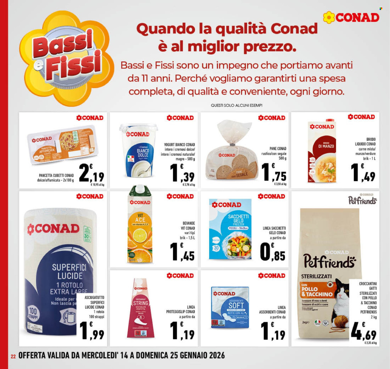 Volantino Conad - 14/1/2026 - 25/1/2026. Pagina 22