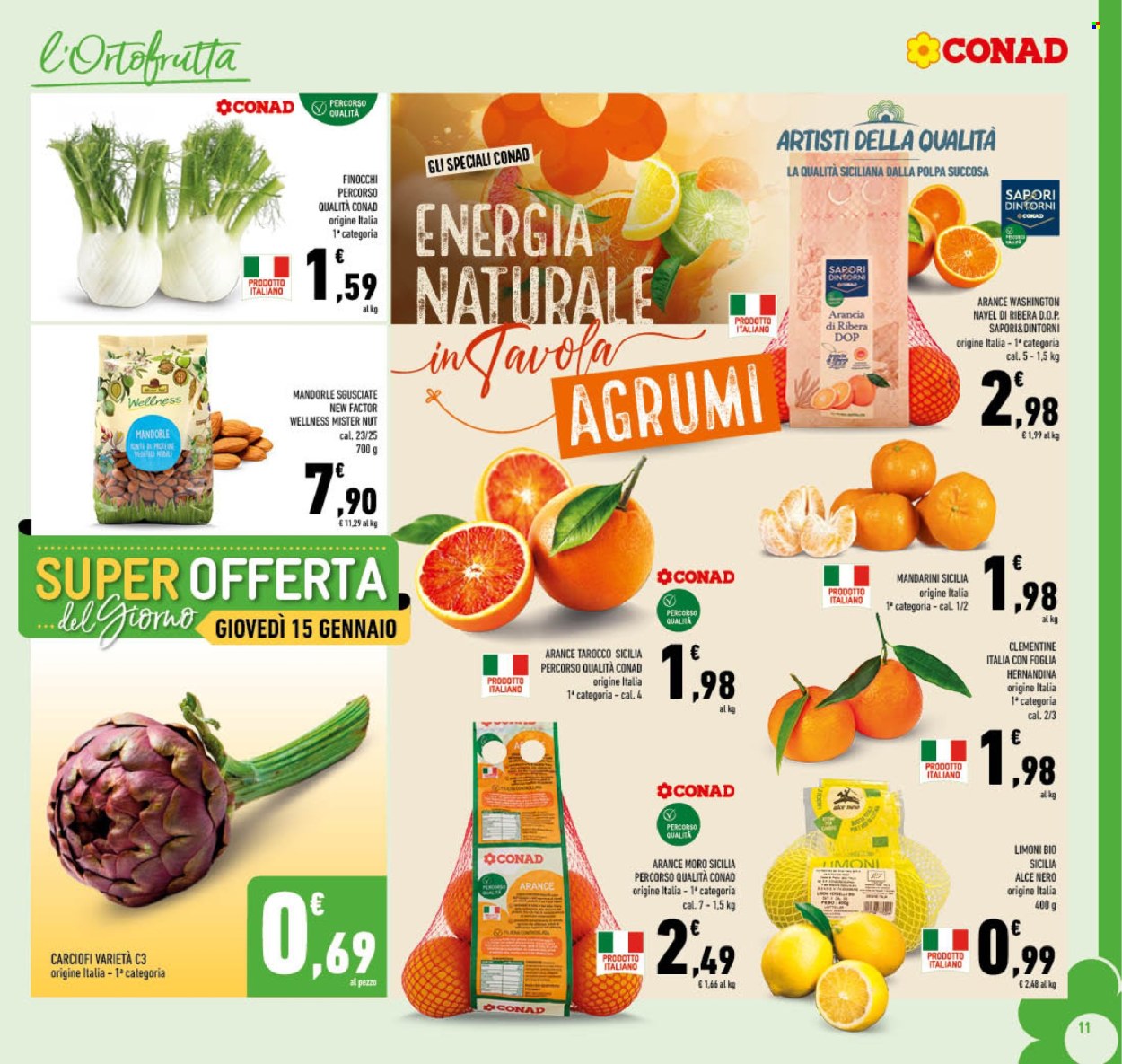 Volantino Conad - 14/1/2026 - 25/1/2026. Pagina 11