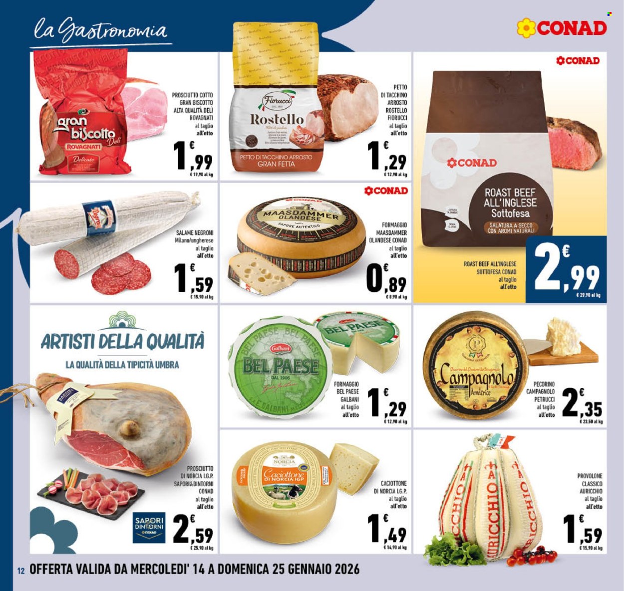 Volantino Conad - 14/1/2026 - 25/1/2026. Pagina 12