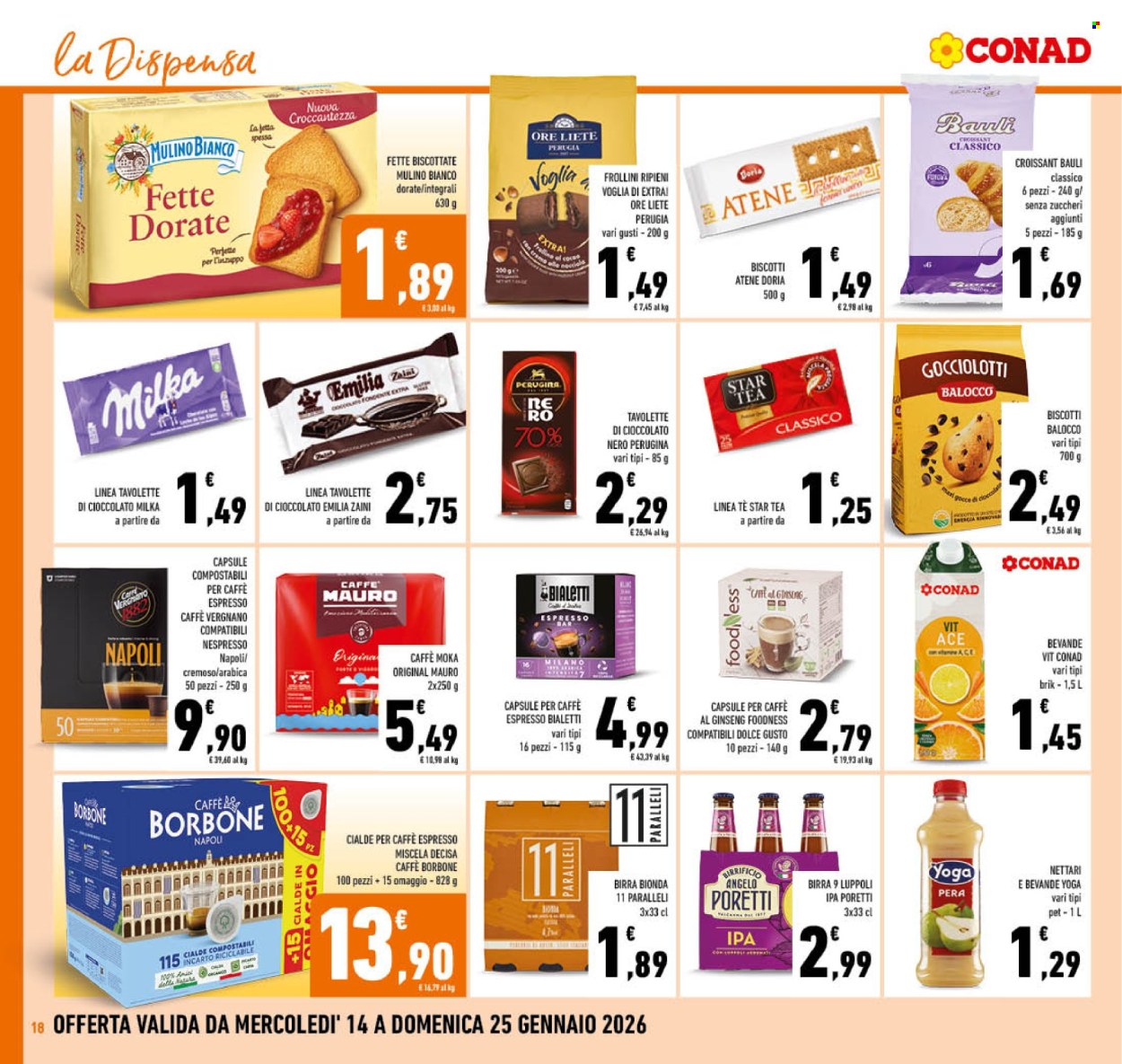 Volantino Conad - 14/1/2026 - 25/1/2026. Pagina 18