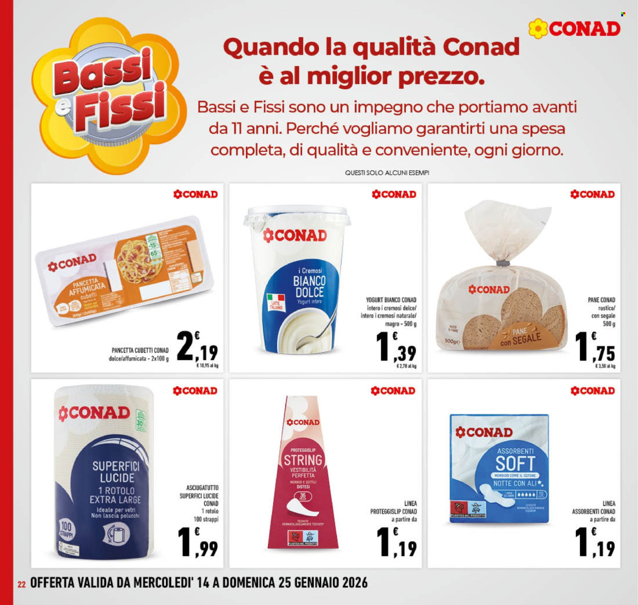 Volantino Conad - 14/1/2026 - 25/1/2026. Pagina 22