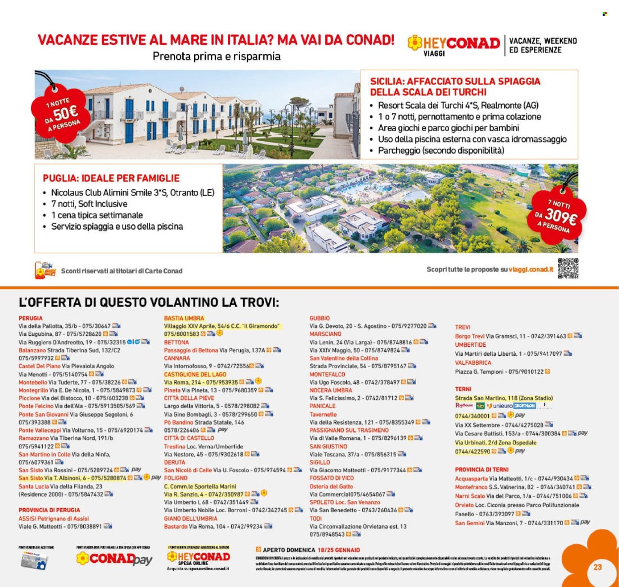 Volantino Conad - 14/1/2026 - 25/1/2026. Pagina 23