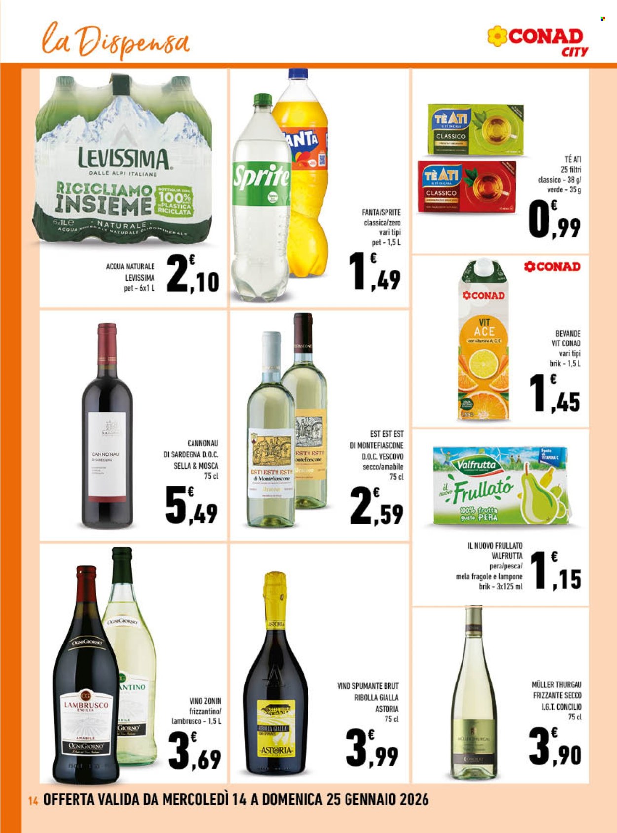 Volantino Conad - 14/1/2026 - 25/1/2026. Pagina 14